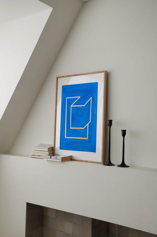 Blue Penguin Poster - HiPosterShop