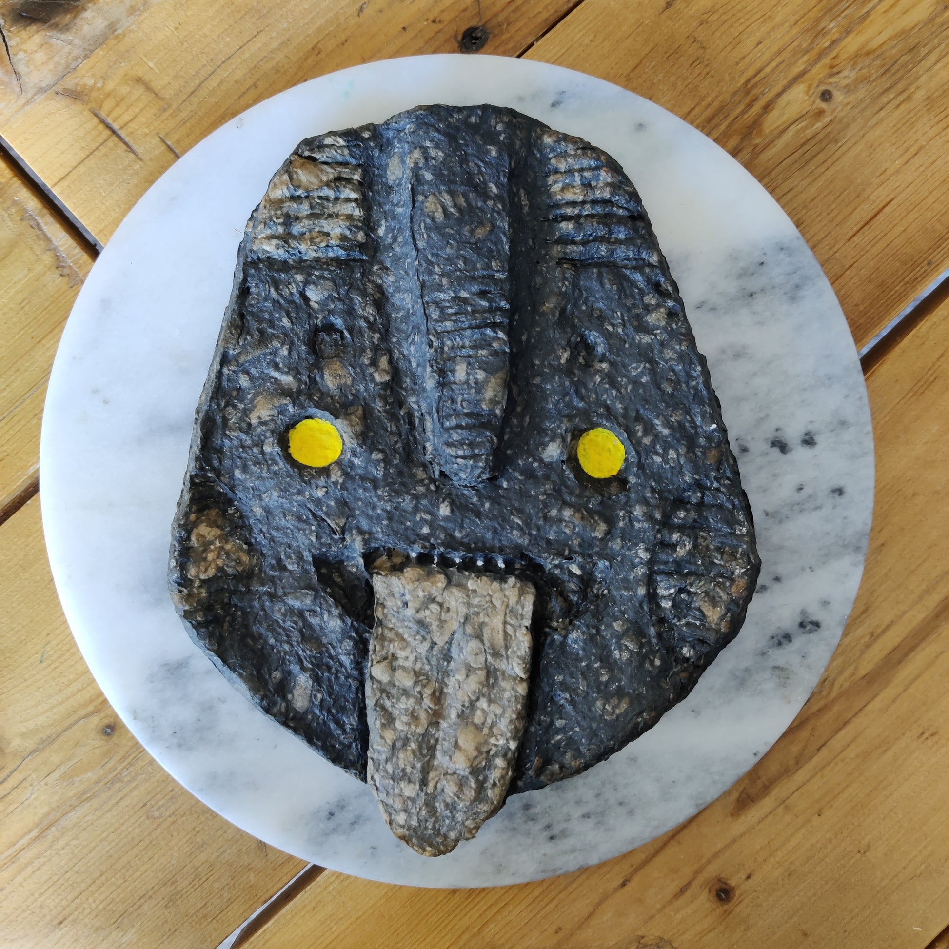 Yellow eyes Mask - HiPosterShop