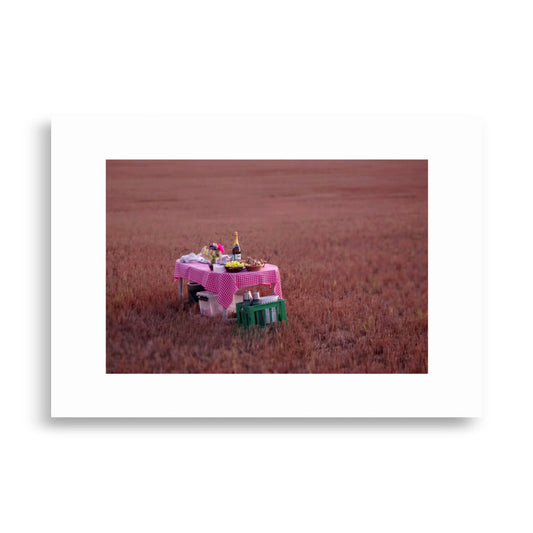 Picnic On A Field - HiPosterShop