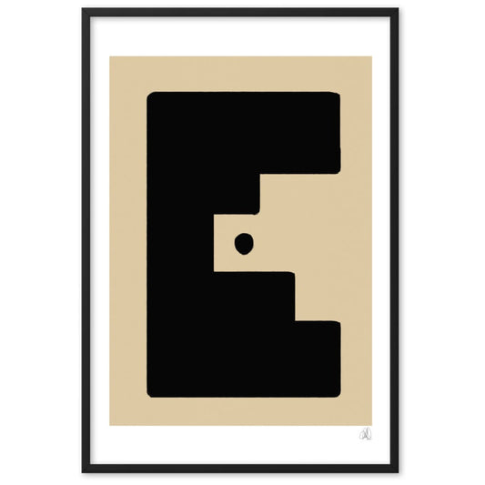 Black Ink framed poster HiPosterShop